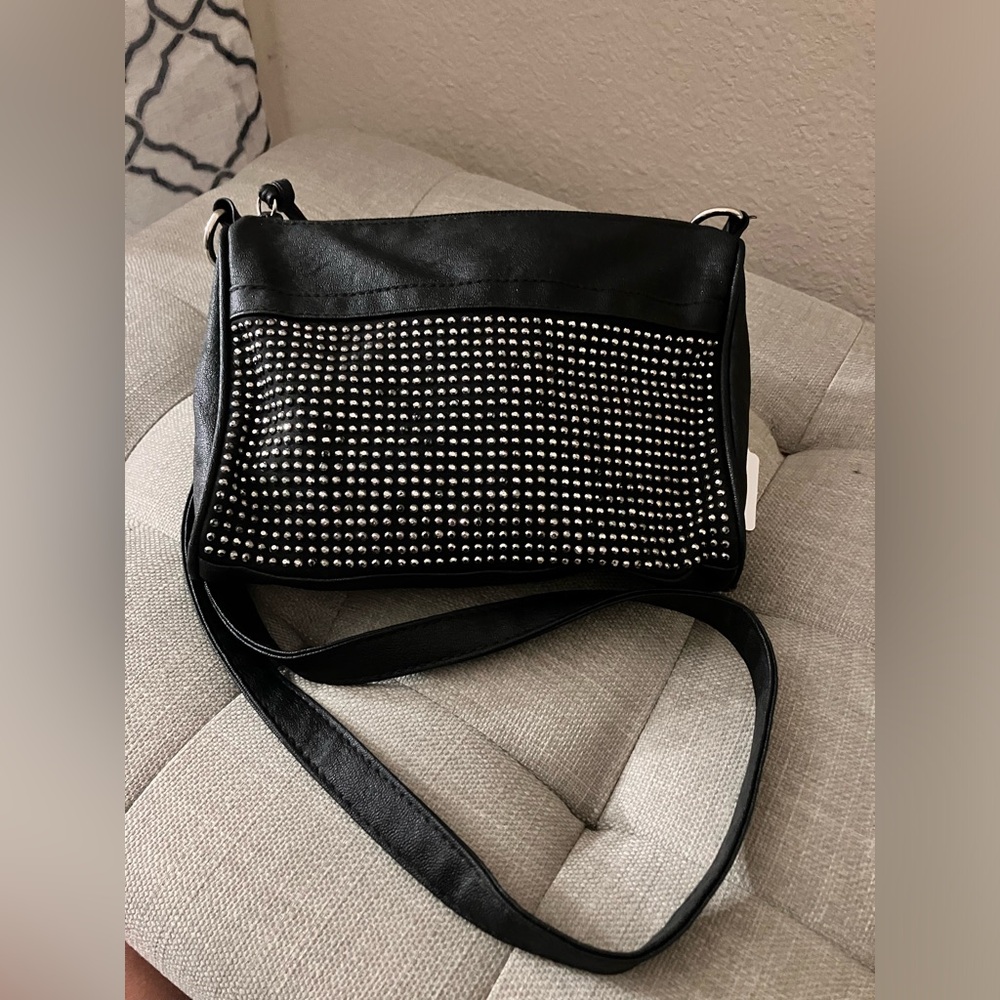 Black shoulder bag - Picture 1 of 4